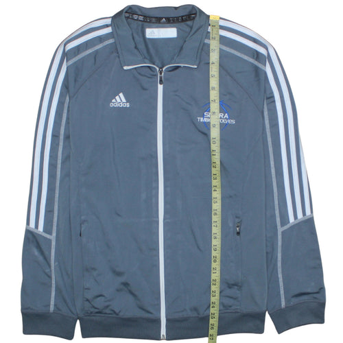 Adidas Men's Grey XL Sierra Timberwolves Track Jacket