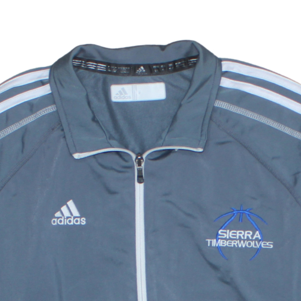 Adidas Men's Grey XL Sierra Timberwolves Track Jacket