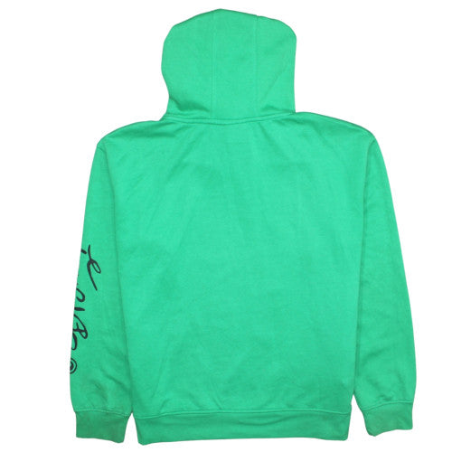 Disney Women’s Green Mickey Mouse Pullover Hoodie Size M 12/14