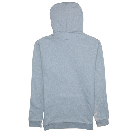 Adidas Men's Grey Hooded Pullover Sweatshirt M Classic Logo