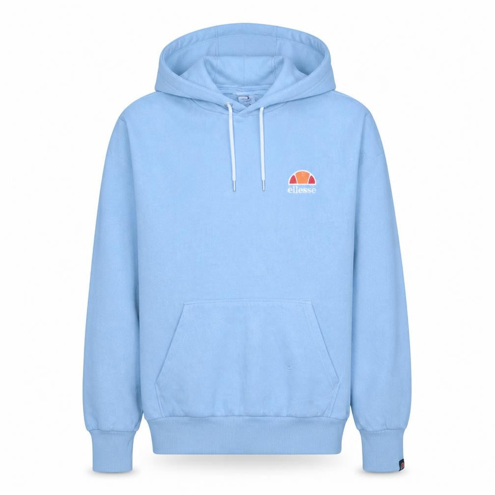 Ellesse Mens Blue Pullover Hoodie M Hooded Sweatshirt Fleece