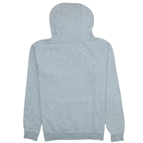 Nike Men's Grey Pullover Hoodie M Regular Fit Fleece Sportswear