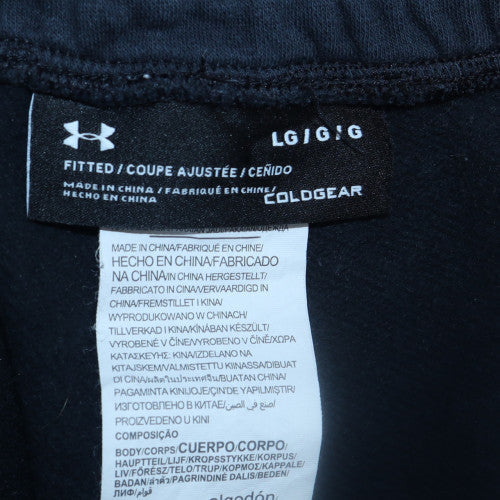 Under Armour Women Black L Fleece Jogger Trousers ColdGear