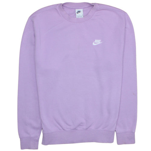 Nike Women's Purple Crew Neck Pullover Sweatshirt Size S