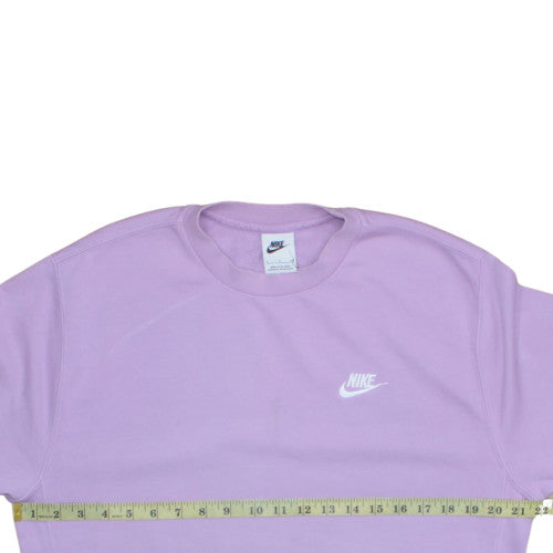 Nike Women's Purple Crew Neck Pullover Sweatshirt Size S