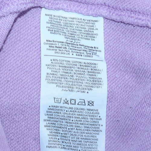 Nike Women's Purple Crew Neck Pullover Sweatshirt Size S