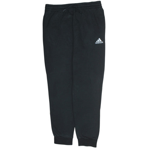 Adidas Men’s Black Jogger Sweatpants Size L Fleece Activewear