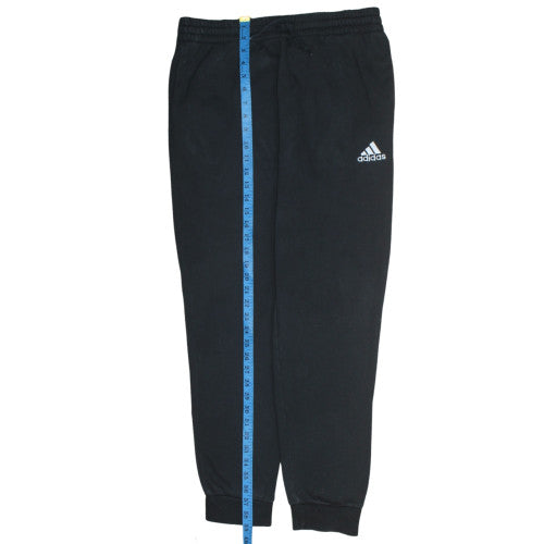 Adidas Men’s Black Jogger Sweatpants Size L Fleece Activewear