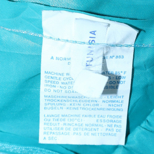 adidas Womens Blue Windbreaker Jacket Size 12 Retro Hooded 90s Style