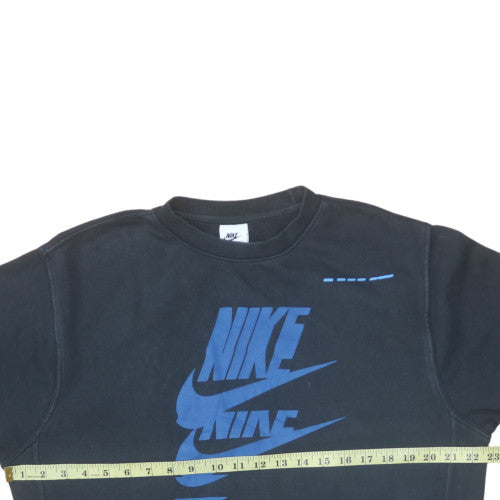 Nike Men's Black Small Pullover Graphic Sweatshirt