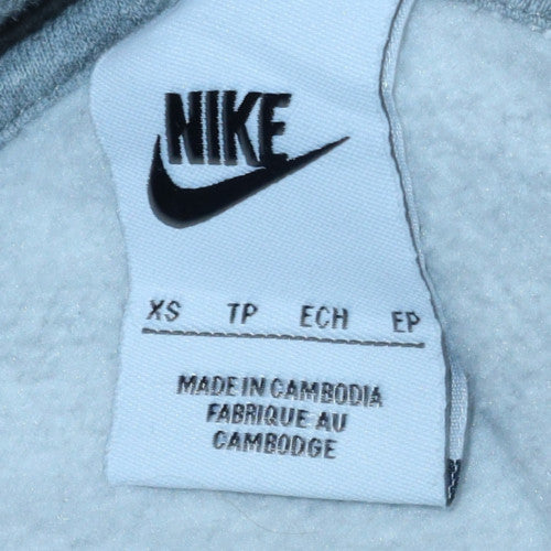 Nike Womens Grey XS Crew Neck Pullover Sweatshirt