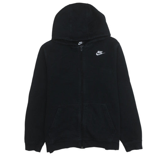 Nike Men's Black XL Full Zip Fleece Hoodie Sweatshirt