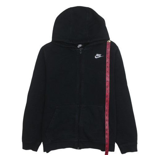 Nike Men's Black XL Full Zip Fleece Hoodie Sweatshirt