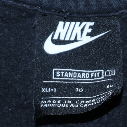 Nike Men's Black XL Full Zip Fleece Hoodie Sweatshirt
