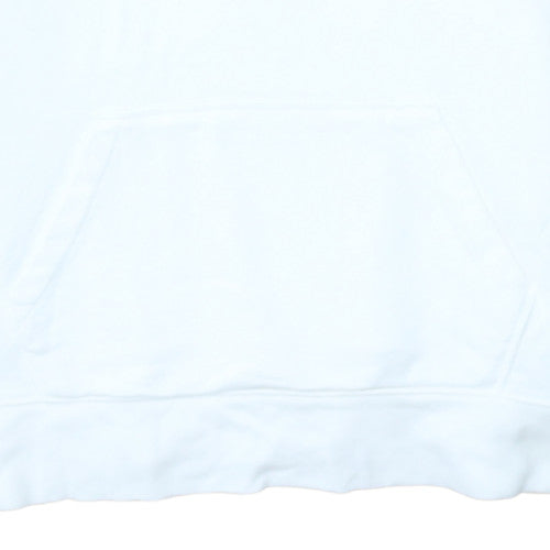 Levi's Men's White Pullover Hoodie M Logo Graphic Sweatshirt