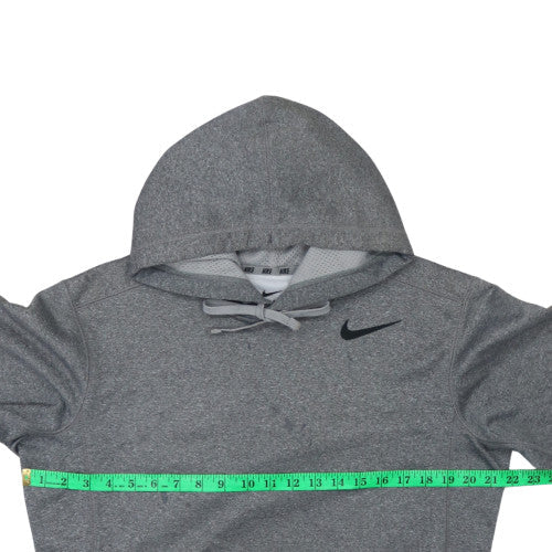 Nike Men's Grey Therma-Fit Pullover Hoodie Size S