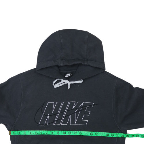 Nike Men's Black Pullover Hoodie Small Graphic Logo Sportswear