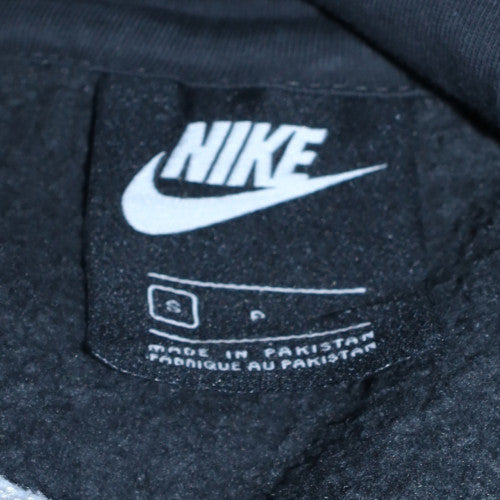 Nike Men's Black Pullover Hoodie Small Graphic Logo Sportswear
