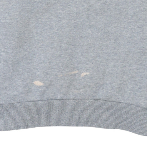 Ellesse Womens Grey Logo Sweatshirt UK 10 Pullover Cotton Blend