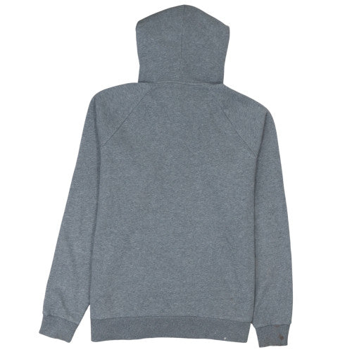 Under Armour Men Grey Pullover Hoodie L Loose Fit ColdGear