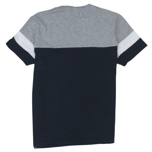 Bzzbee Men's Multicoloured Crew Neck Cotton T-Shirt M