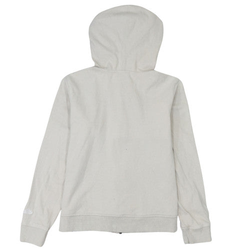Columbia Women's Beige Full Zip Cotton Hoodie Size L