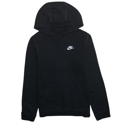 Nike Boys Black Pullover Hoodie XL (158-170cm) Fleece Sportswear