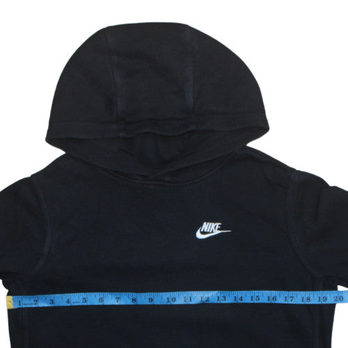 Nike Boys Black Pullover Hoodie XL (158-170cm) Fleece Sportswear