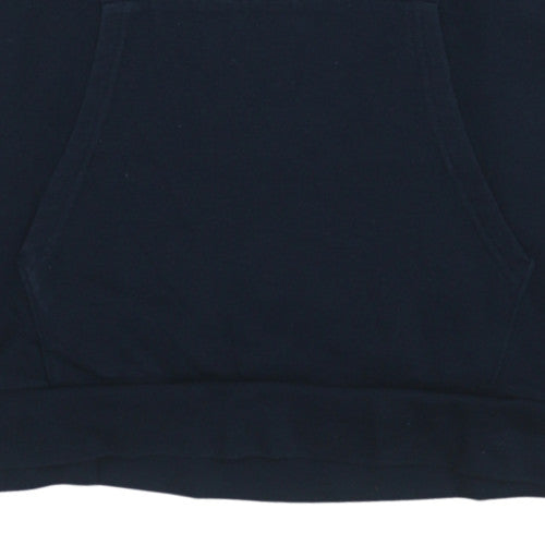 Champion Boys Black 2XL Pullover Fleece Hoodie with Logo Print