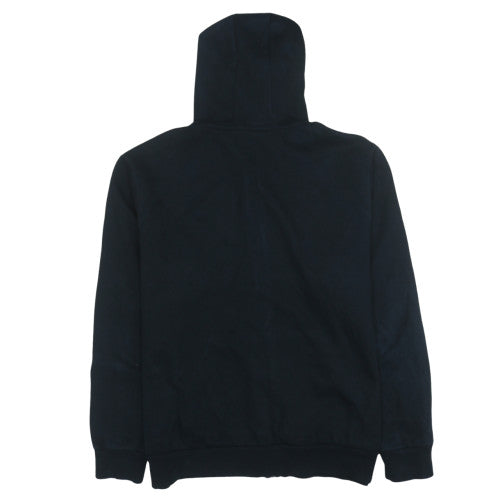 Puma Men's Black Full Zip Hoodie XL - Graphic Print Cotton Blend