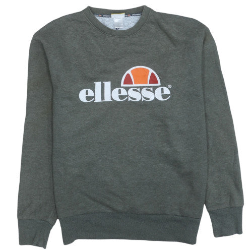 Ellesse Heritage Men's Grey Crew Neck Sweatshirt Size S