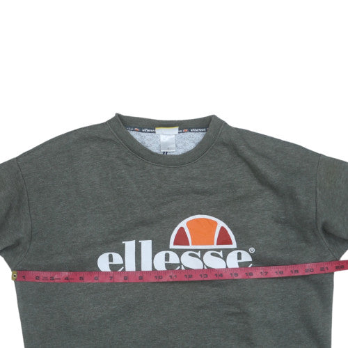 Ellesse Heritage Men's Grey Crew Neck Sweatshirt Size S