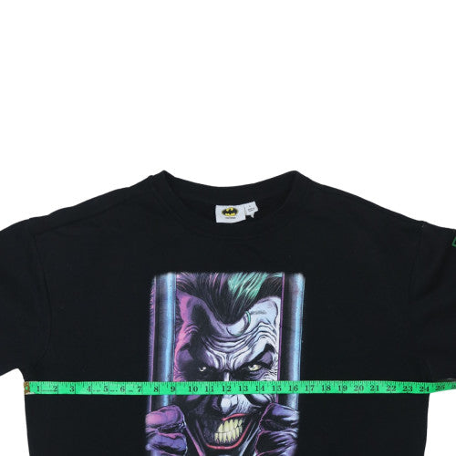 Primark Batman Joker Black Crew Neck Mens Sweatshirt L Graphic Print