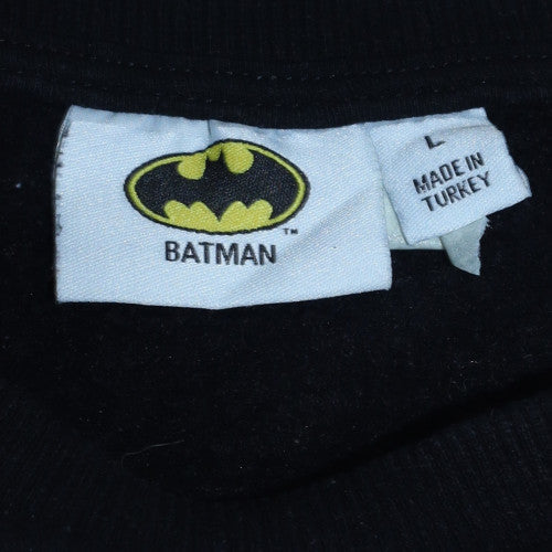 Primark Batman Joker Black Crew Neck Mens Sweatshirt L Graphic Print