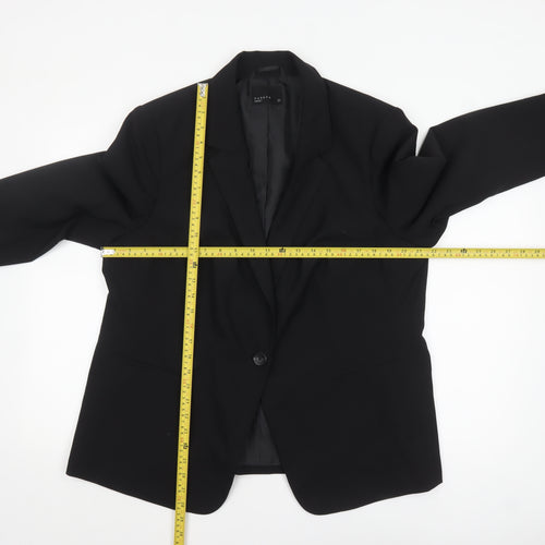 Papaya Women's Black Size 20 Smart Single-Breasted Blazer