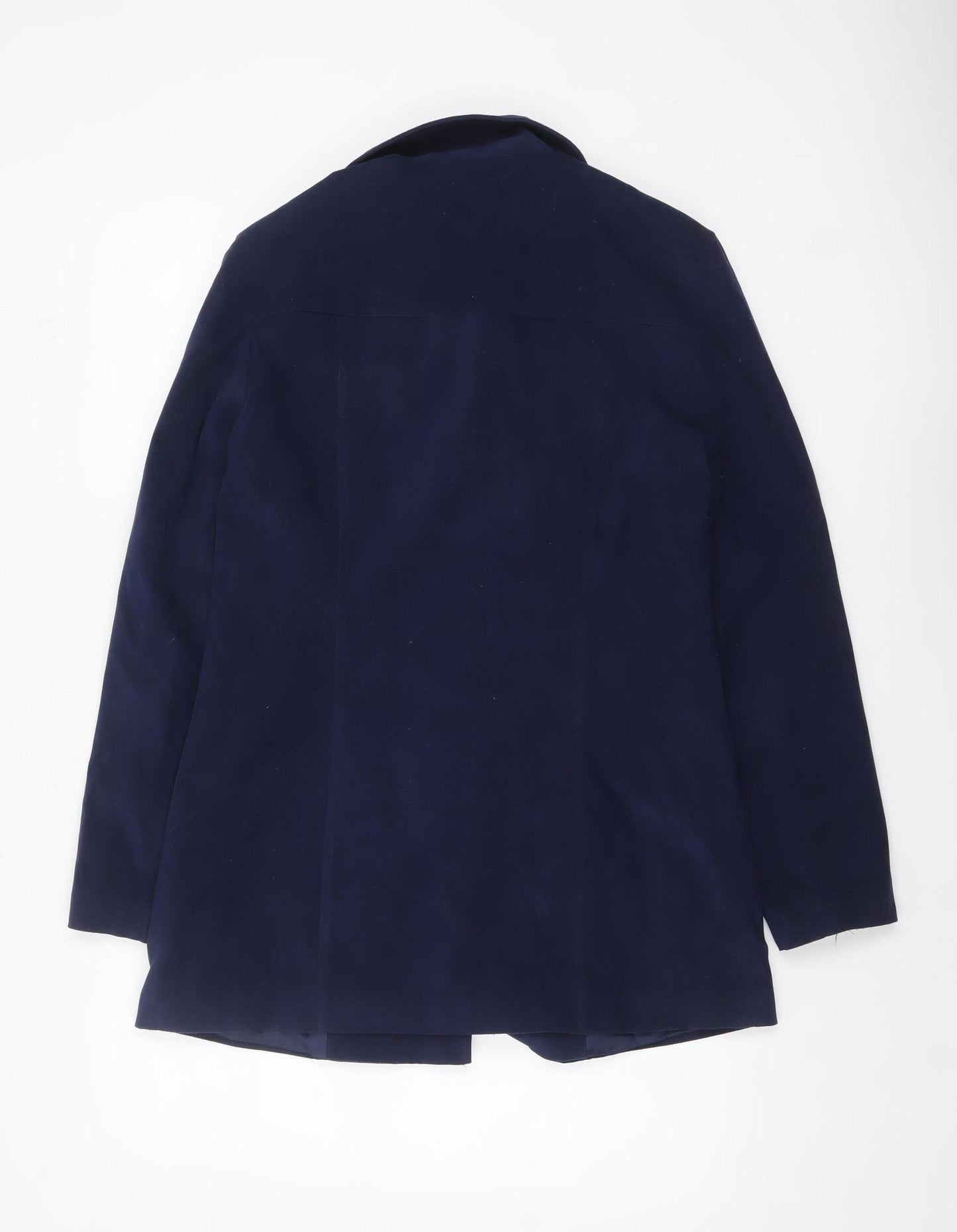 New Look Women's Blue Blazer Jacket UK 14 Lined Classic Style
