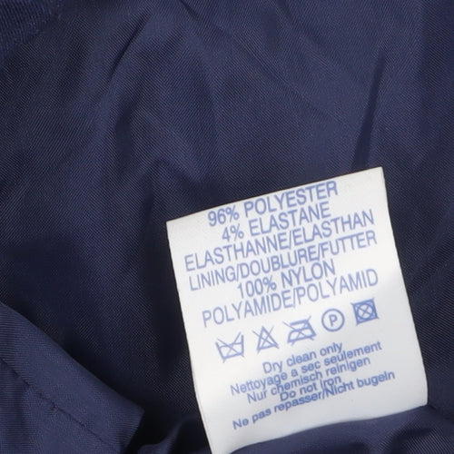 New Look Women's Blue Blazer Jacket UK 14 Lined Classic Style