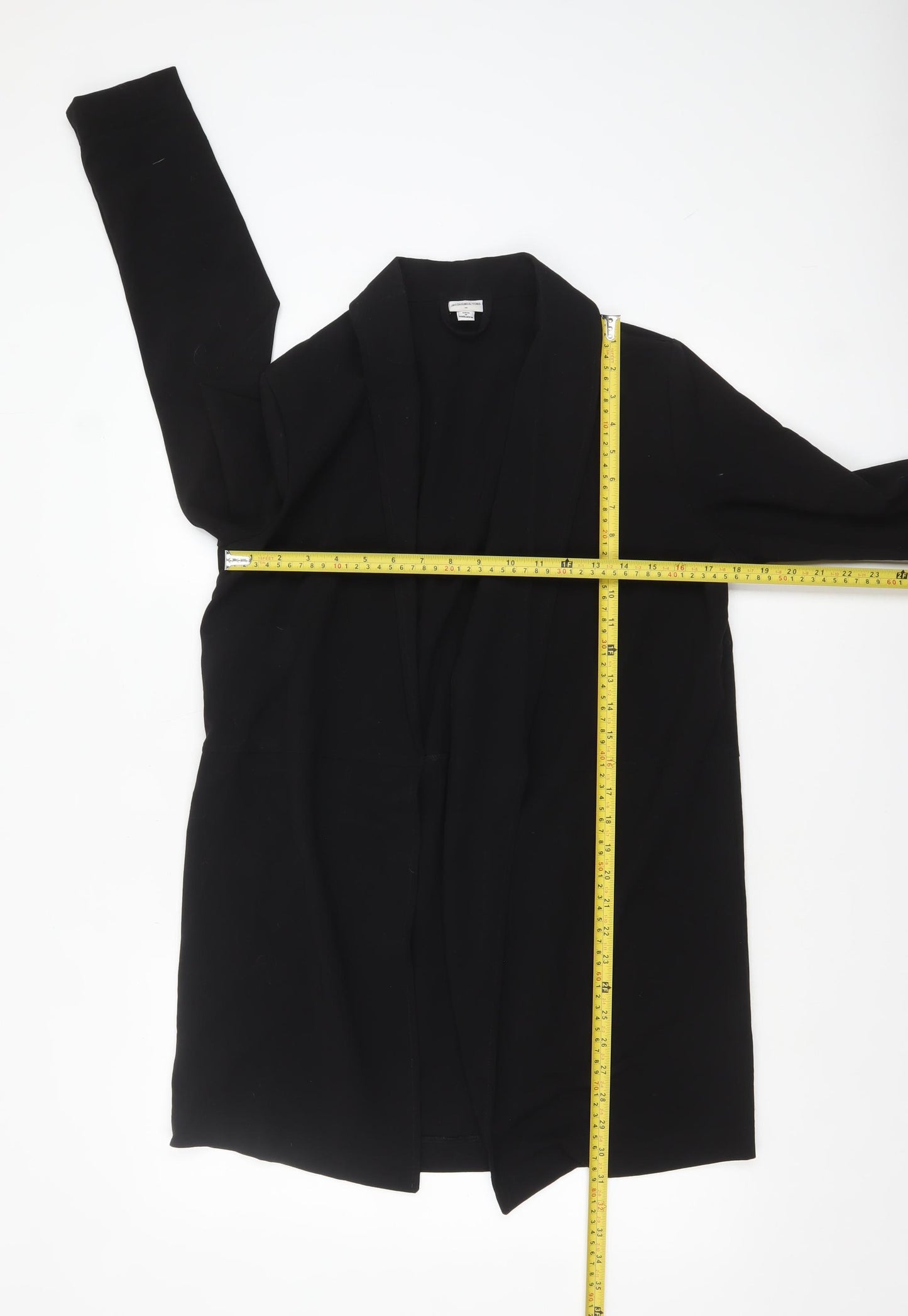 Jacqueline de Yong Womens Black Blazer Regular Fit Size 8