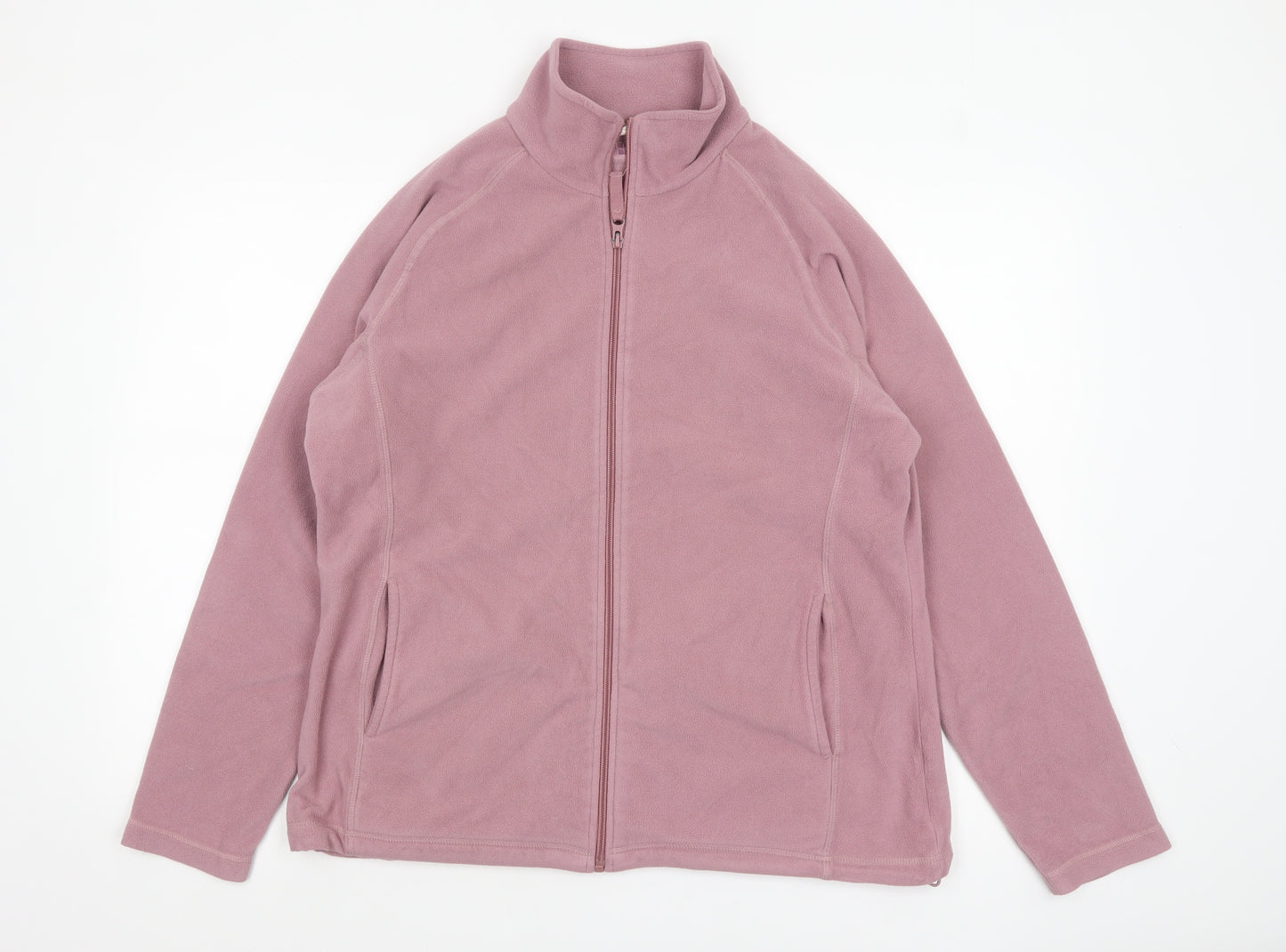 Mountain Warehouse Women's Pink Fleece Full Zip Jacket Size 20