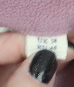 Mountain Warehouse Women's Pink Fleece Full Zip Jacket Size 20