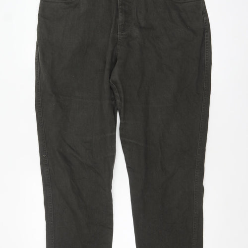 Bill Blass Women’s Black Stretch Straight Jeans Size 16