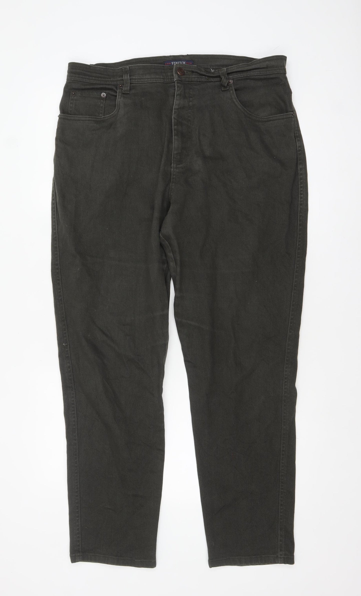 Bill Blass Women’s Black Stretch Straight Jeans Size 16
