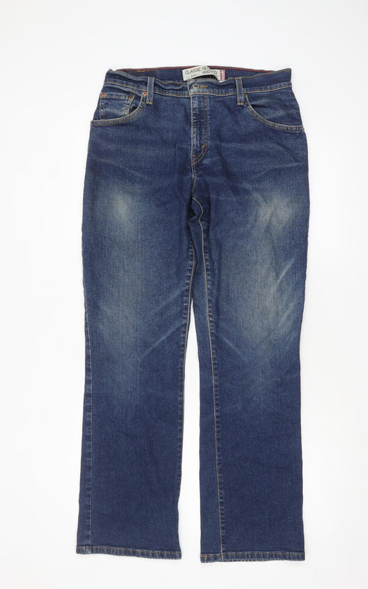 Levi's 550 Women's Blue Bootcut Jeans Size 12M Cotton Blend