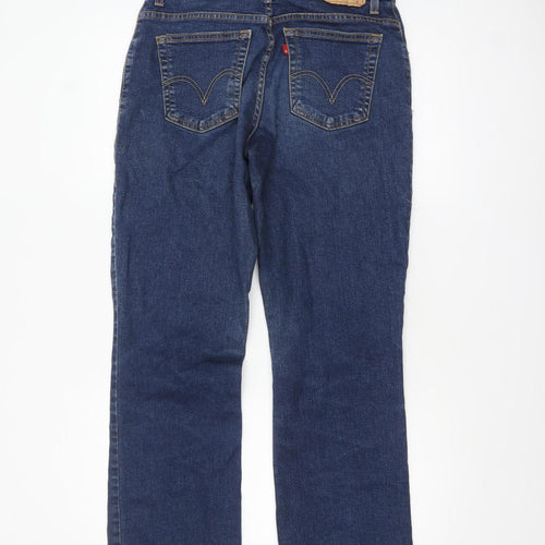 Levi's 550 Women's Blue Bootcut Jeans Size 12M Cotton Blend