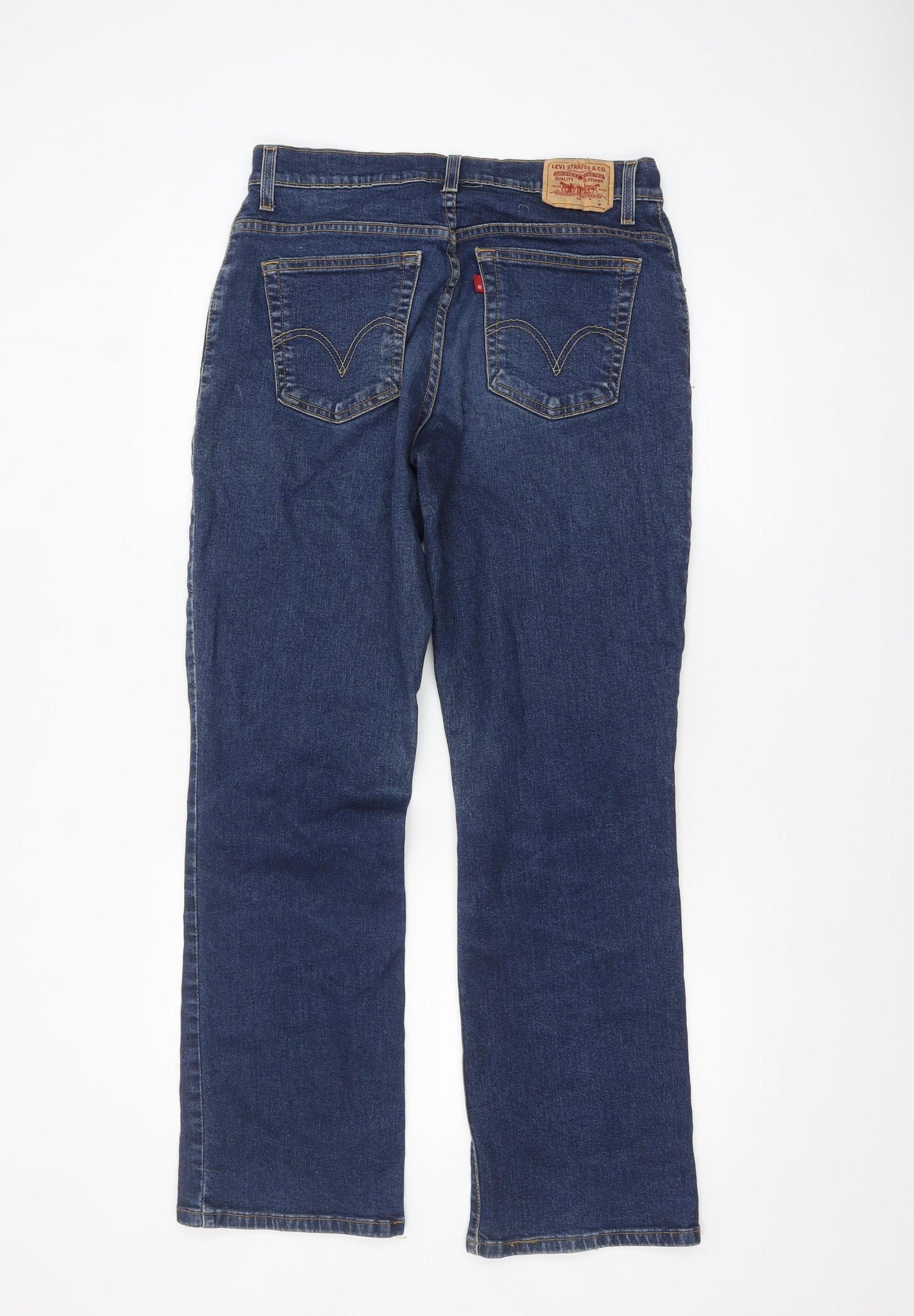Levi's 550 Women's Blue Bootcut Jeans Size 12M Cotton Blend