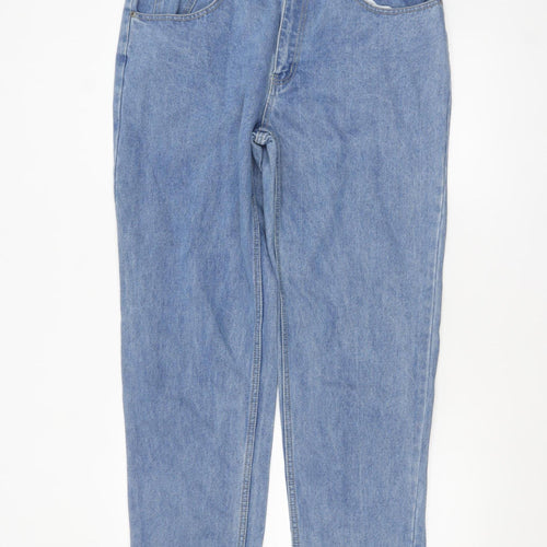 Basic Concepts Mens Blue Straight Jeans 34W 32L Cotton Denim