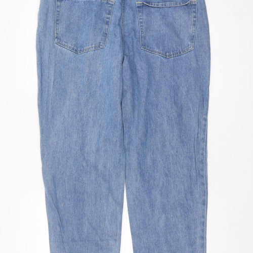 Basic Concepts Mens Blue Straight Jeans 34W 32L Cotton Denim