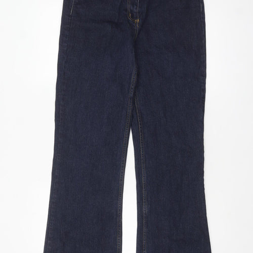 Expression Women’s Blue Bootcut Jeans Size 12 Cotton Blend