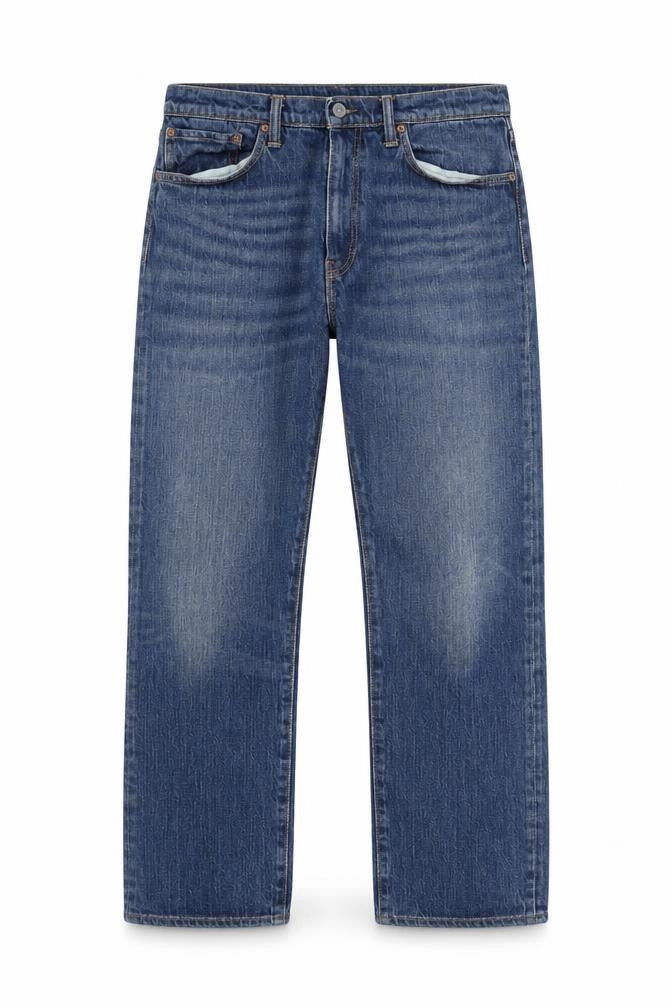 Levi's 504 Men's Blue Straight Leg Jeans W34 L30 Regular Fit
