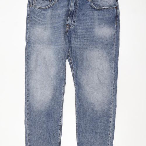 Levi Strauss Men’s Blue 502 Regular Fit Straight Denim Jeans W38 L30